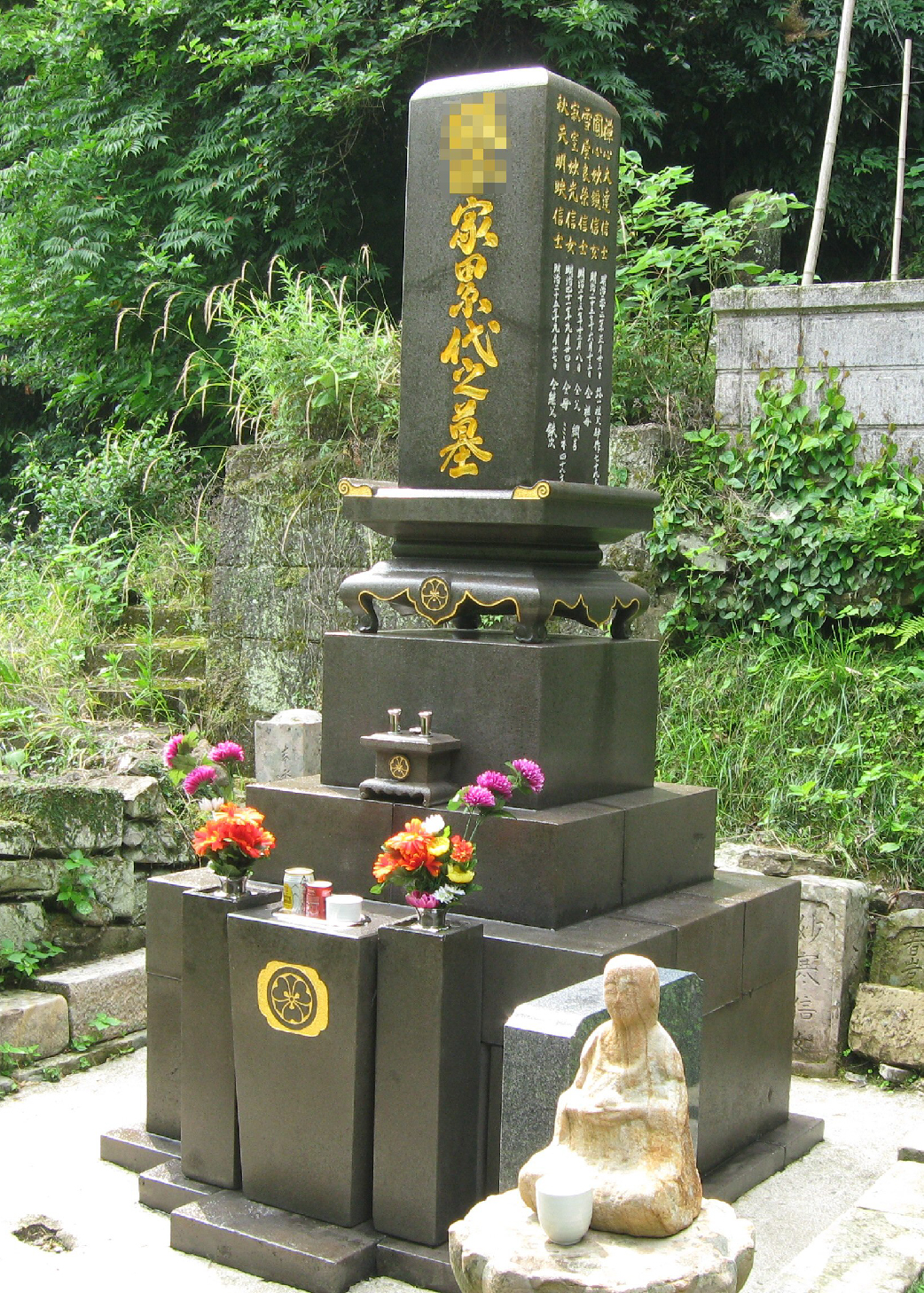 クリーニング後のお墓