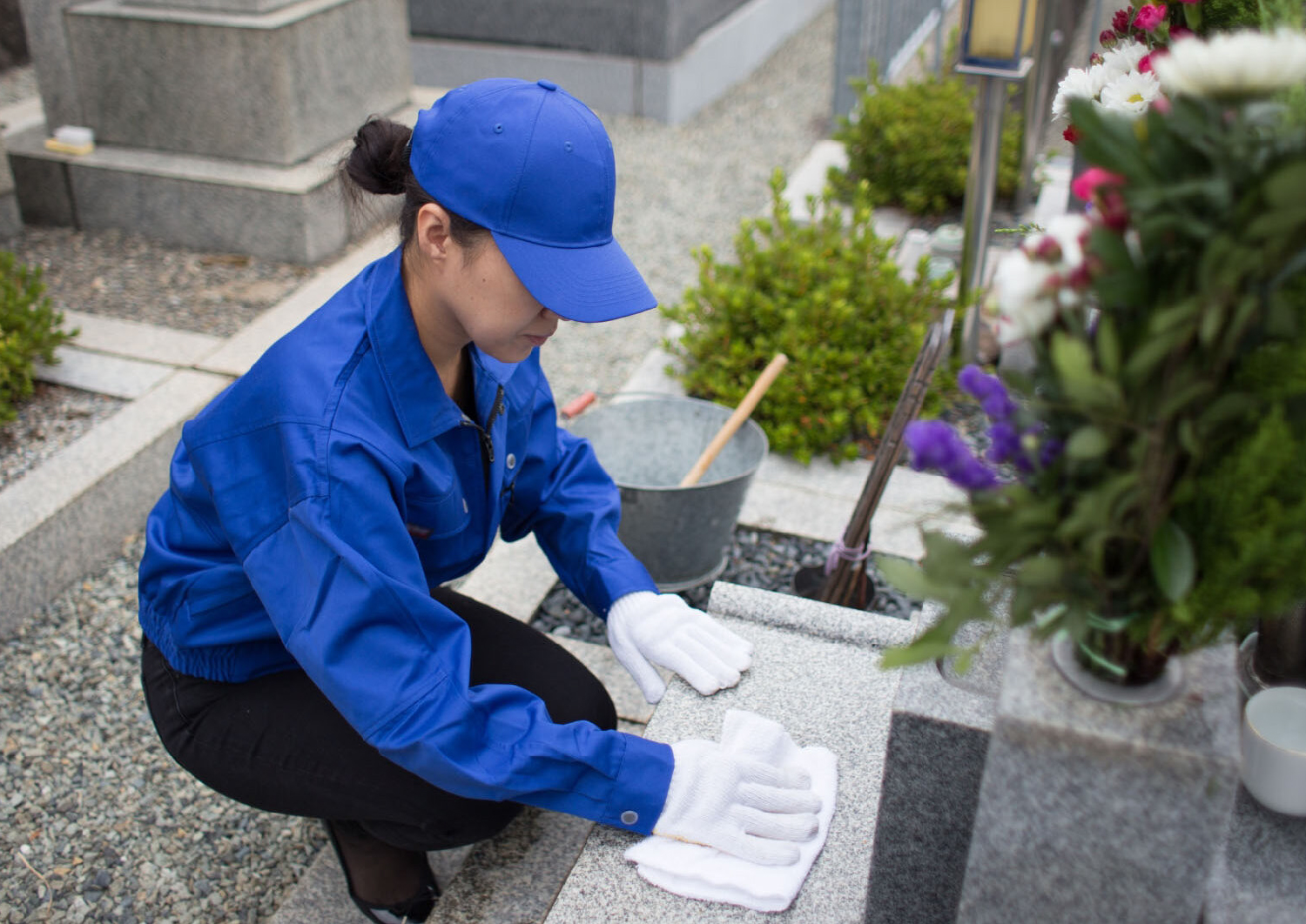 清掃/お墓参り代行サービス画像